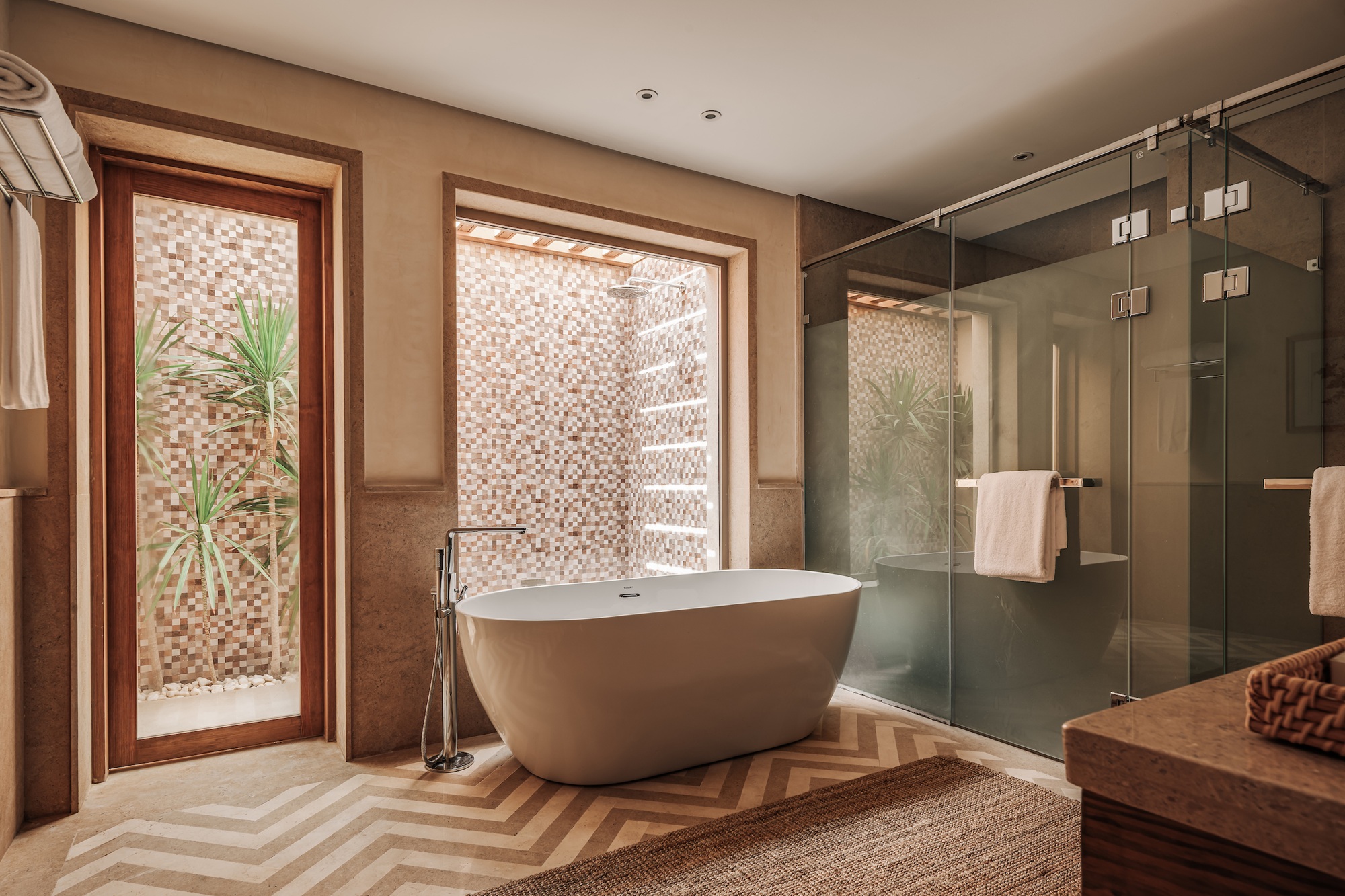 Beach Villa Two Bedroom, King & Twin Bed, Private Pool, Sea View