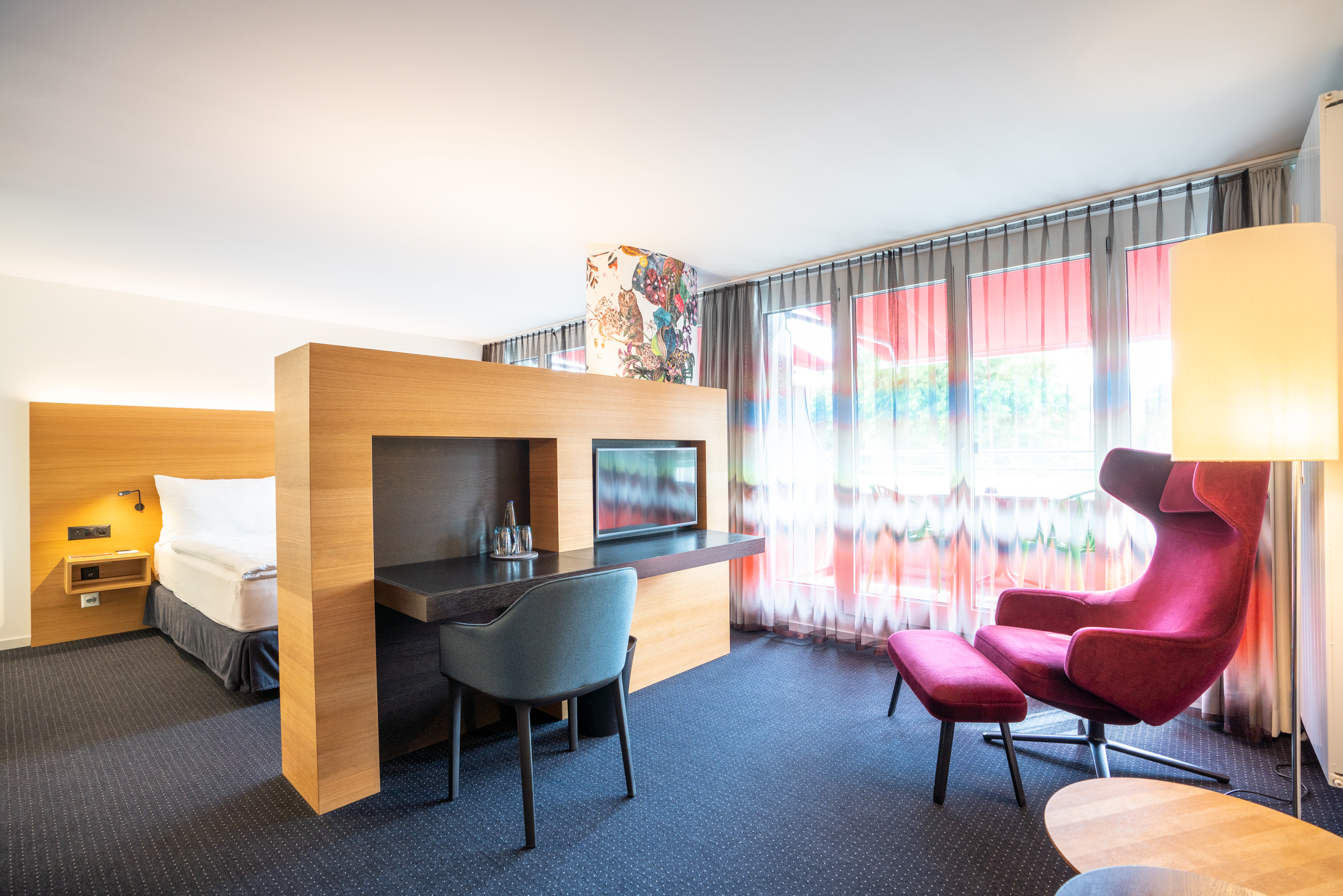 Junior Suite Park mit Balkon