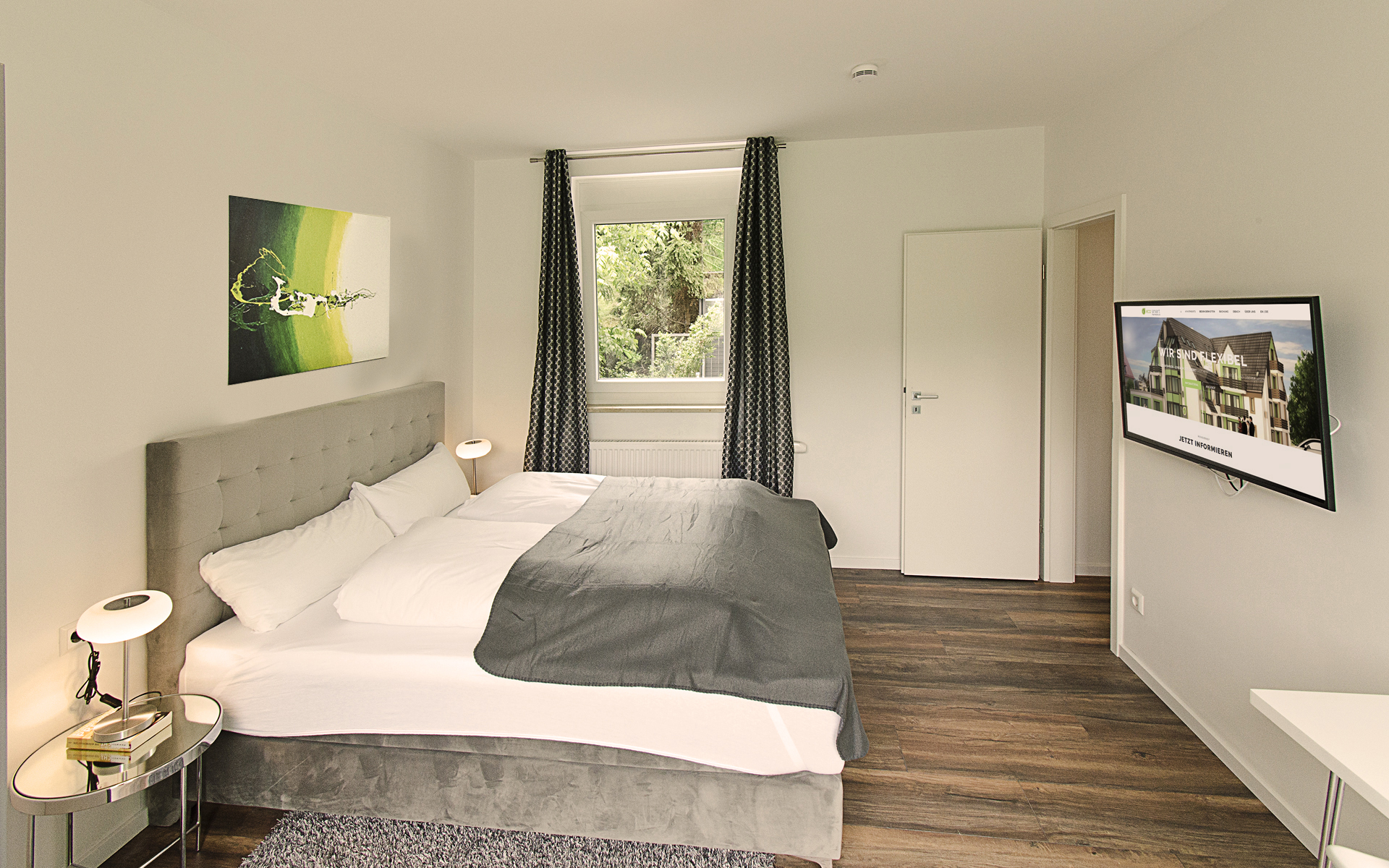 Supreme 2 bedroom apartment with living room and Terrace