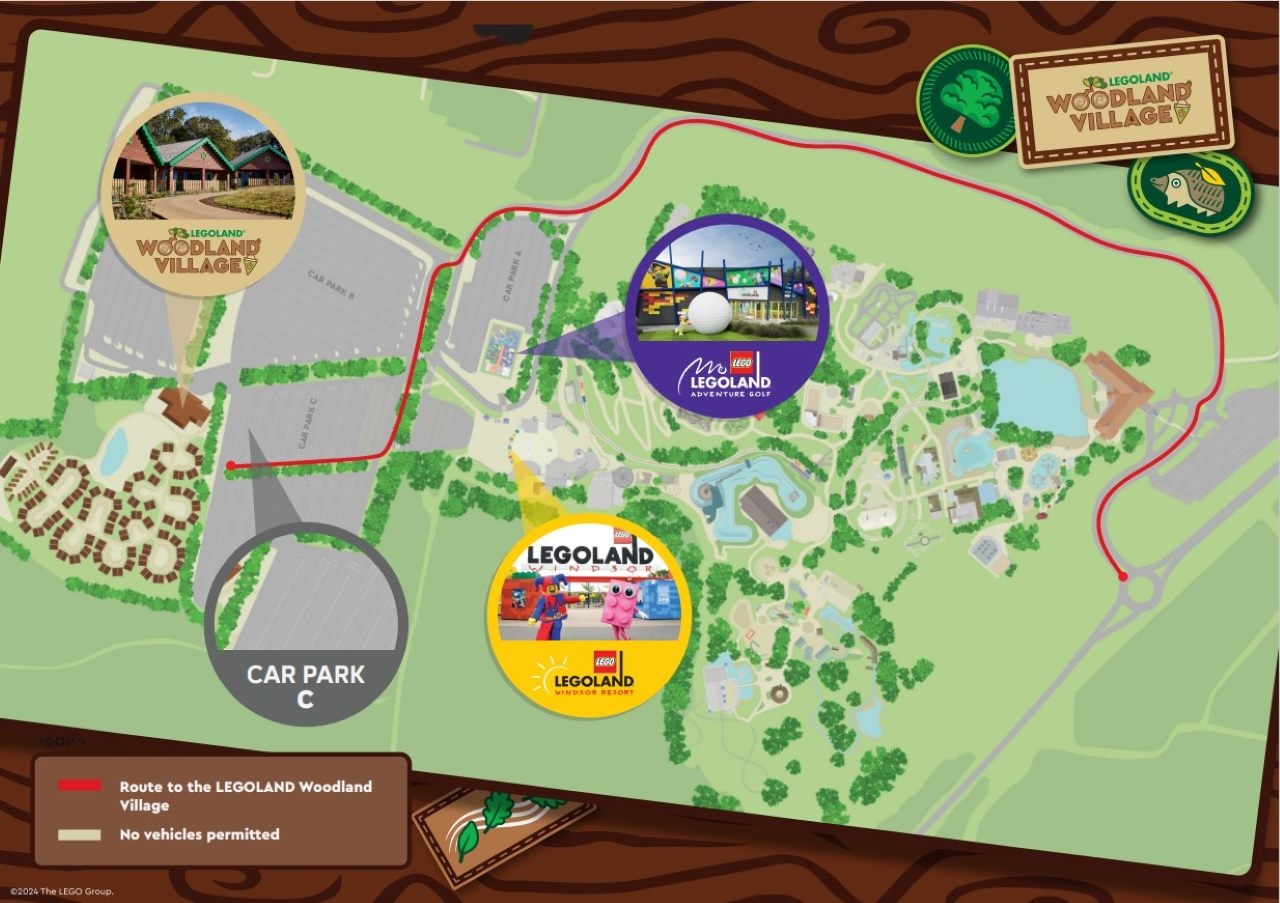 Accessible Woodland Village Lodge