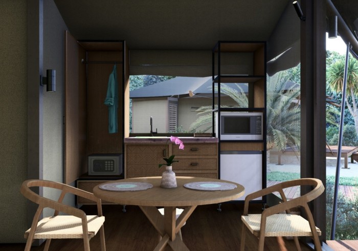 Beachfront Glamping Tent