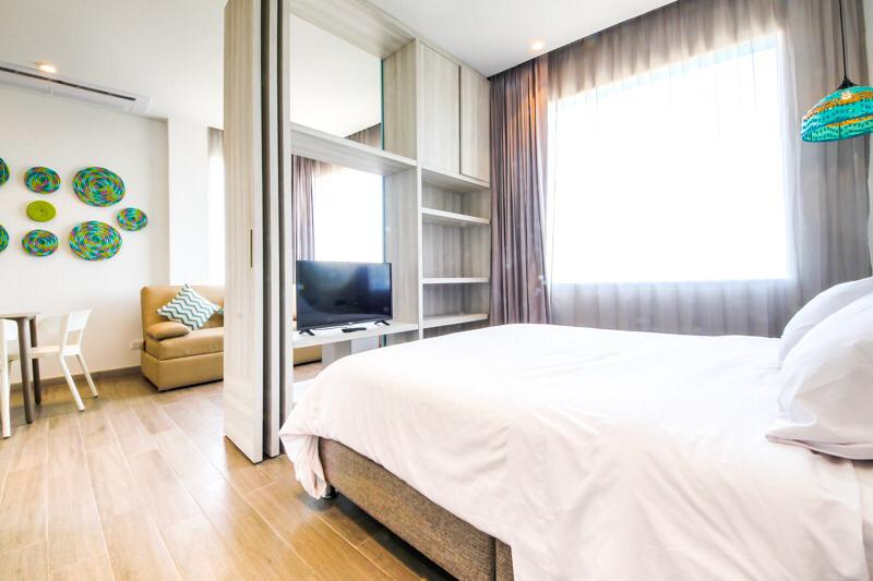 Apartment with two rooms