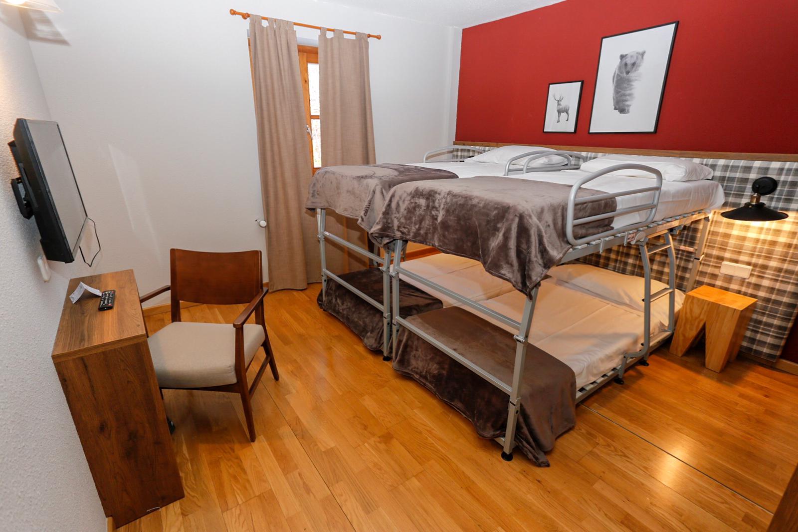 Quadruple std 1 bedroom (2+2)