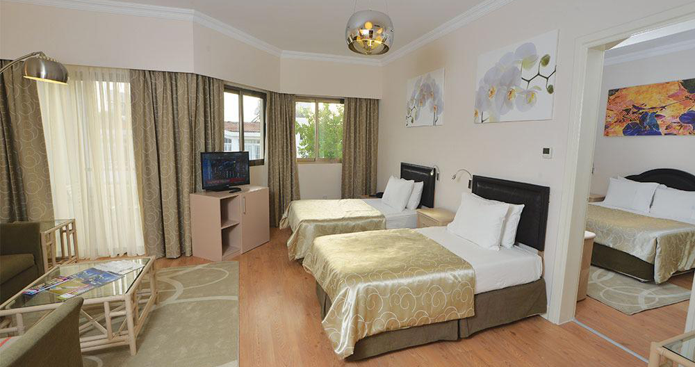 Quad Room with Land View