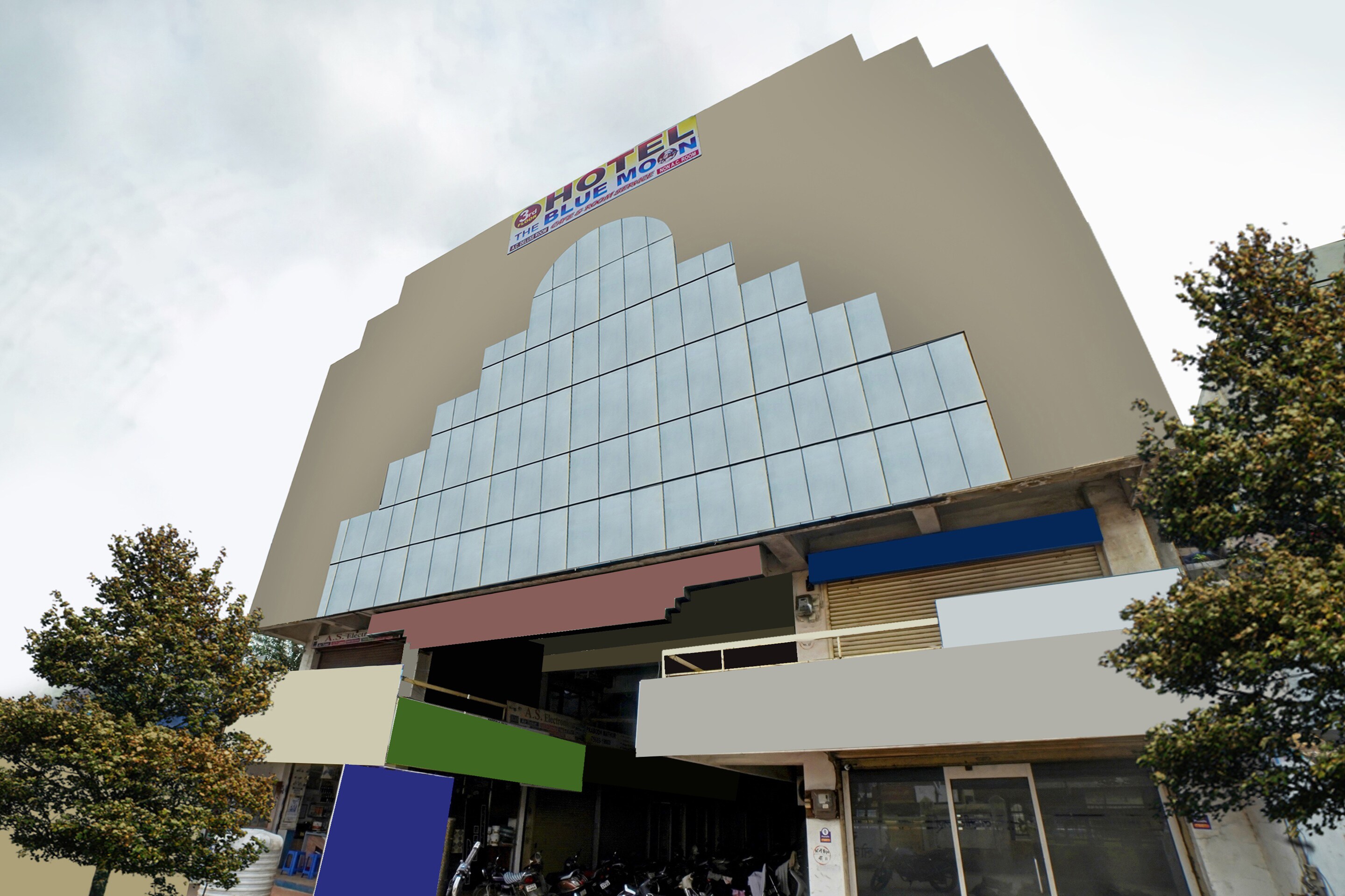 SPOT ON 82844 Hotel The Blue Moon, Raipur 5