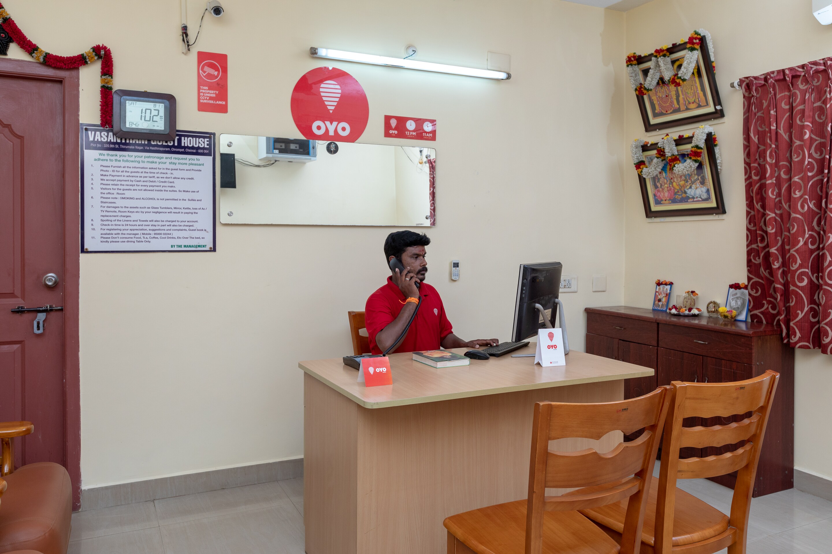 OYO Flagship 92574 Vasantham Guest House, Chennai 4