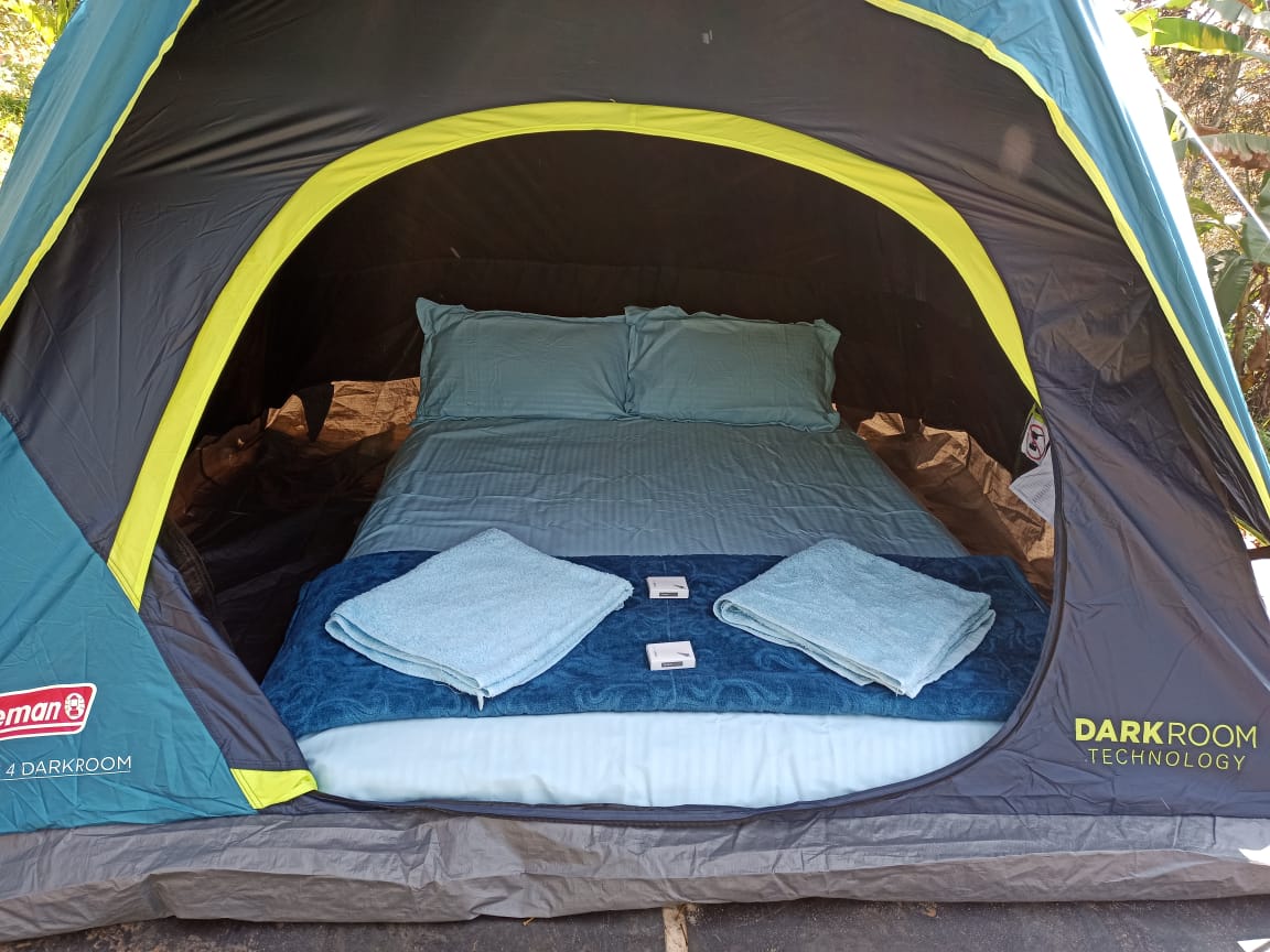Tent Bed View