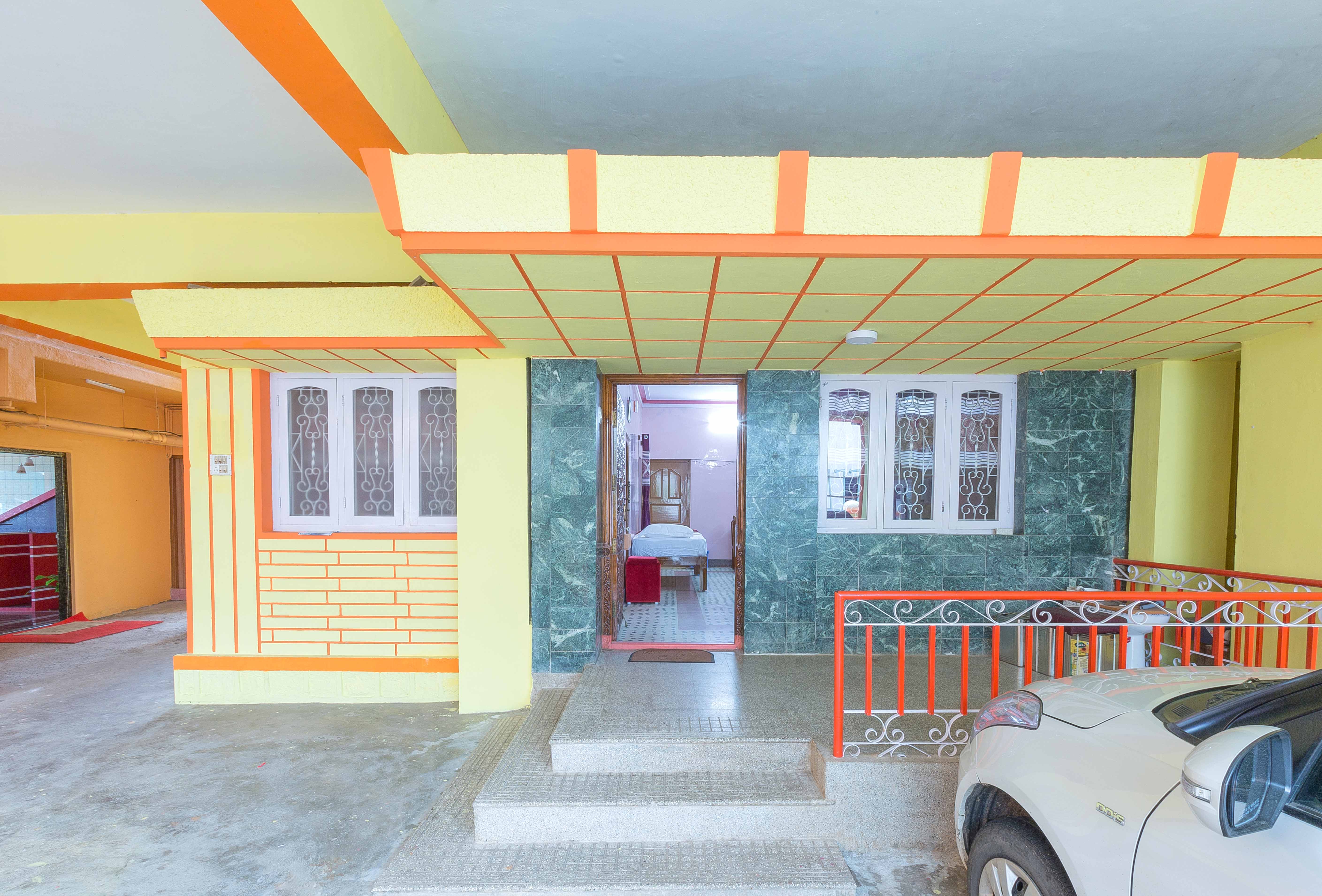 Outside view of 2 BHK house