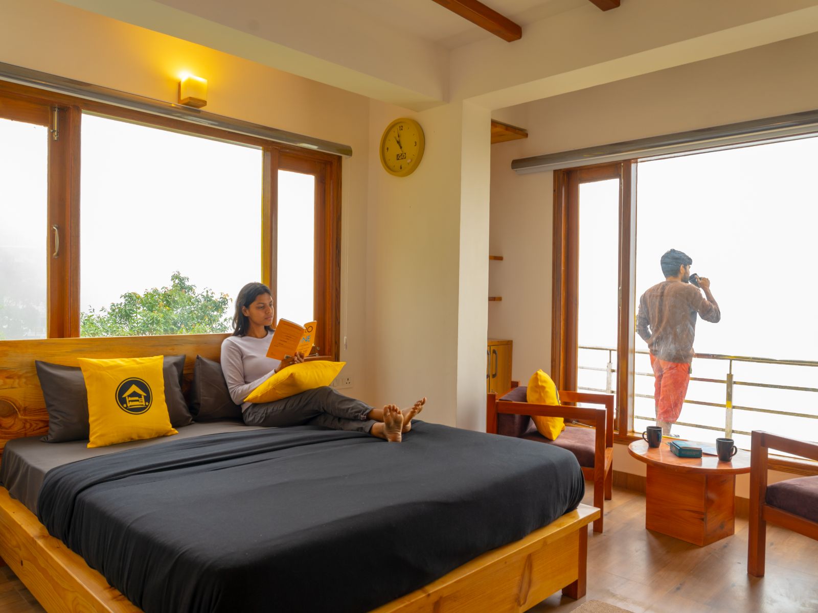 Superior Double Room with Balcony and Valley View