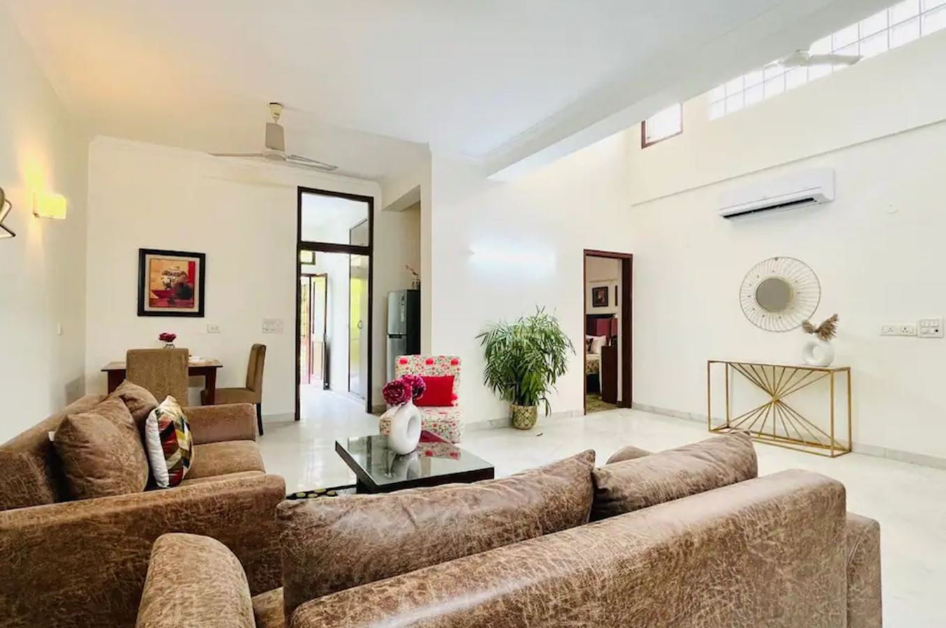 BluO 2BHK Panchsheel Enclave - Balcony, Park, New Delhi 5