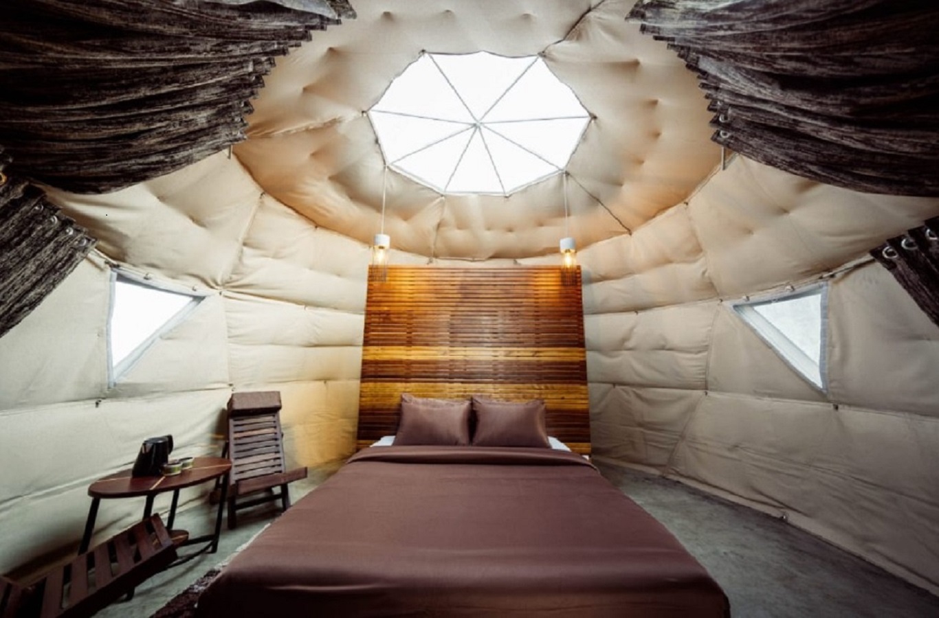 Geodesic Glamping Domes