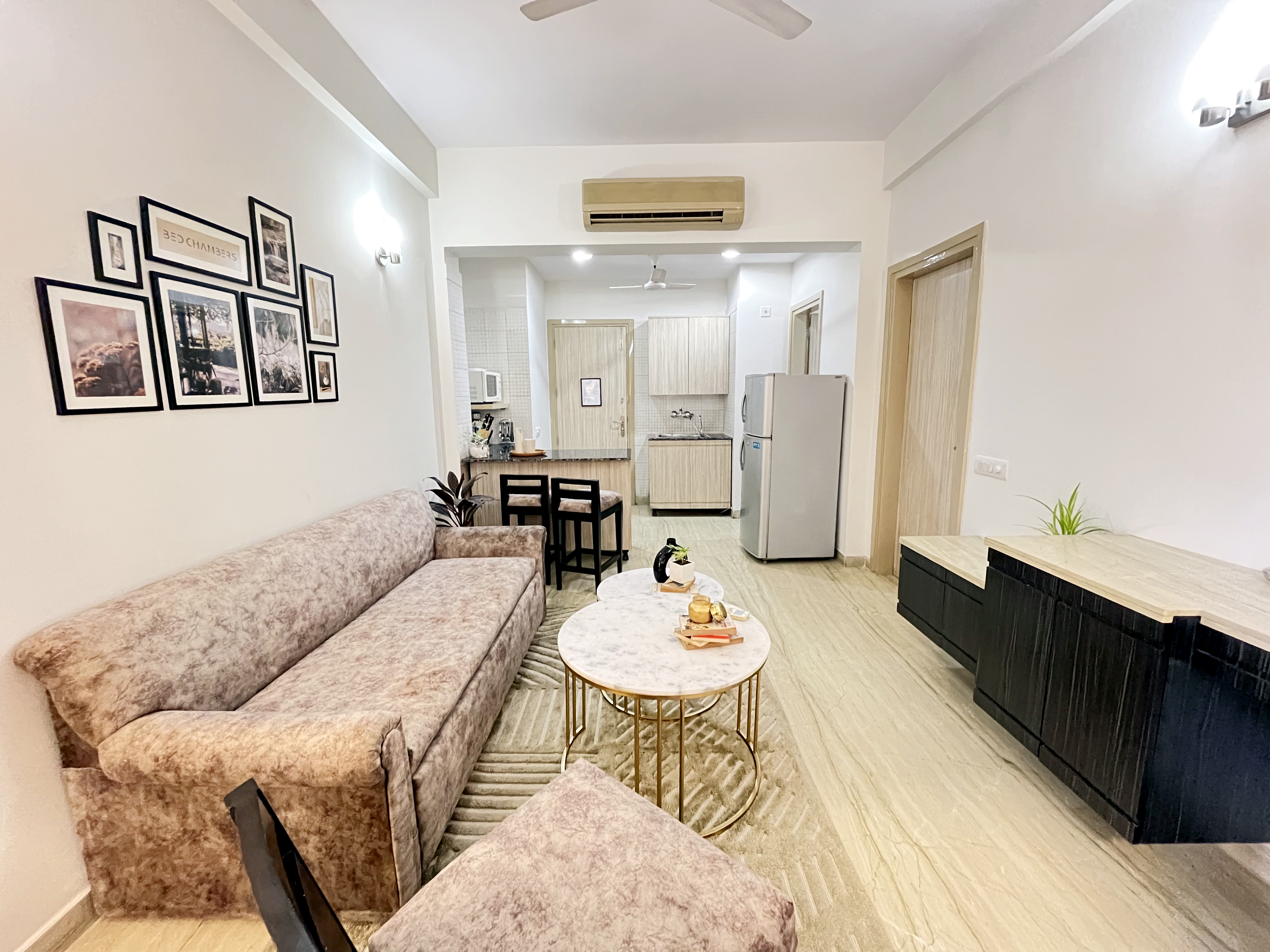 Premium 1BHK Serviced Apartment by BedChambers, Gurgaon 4
