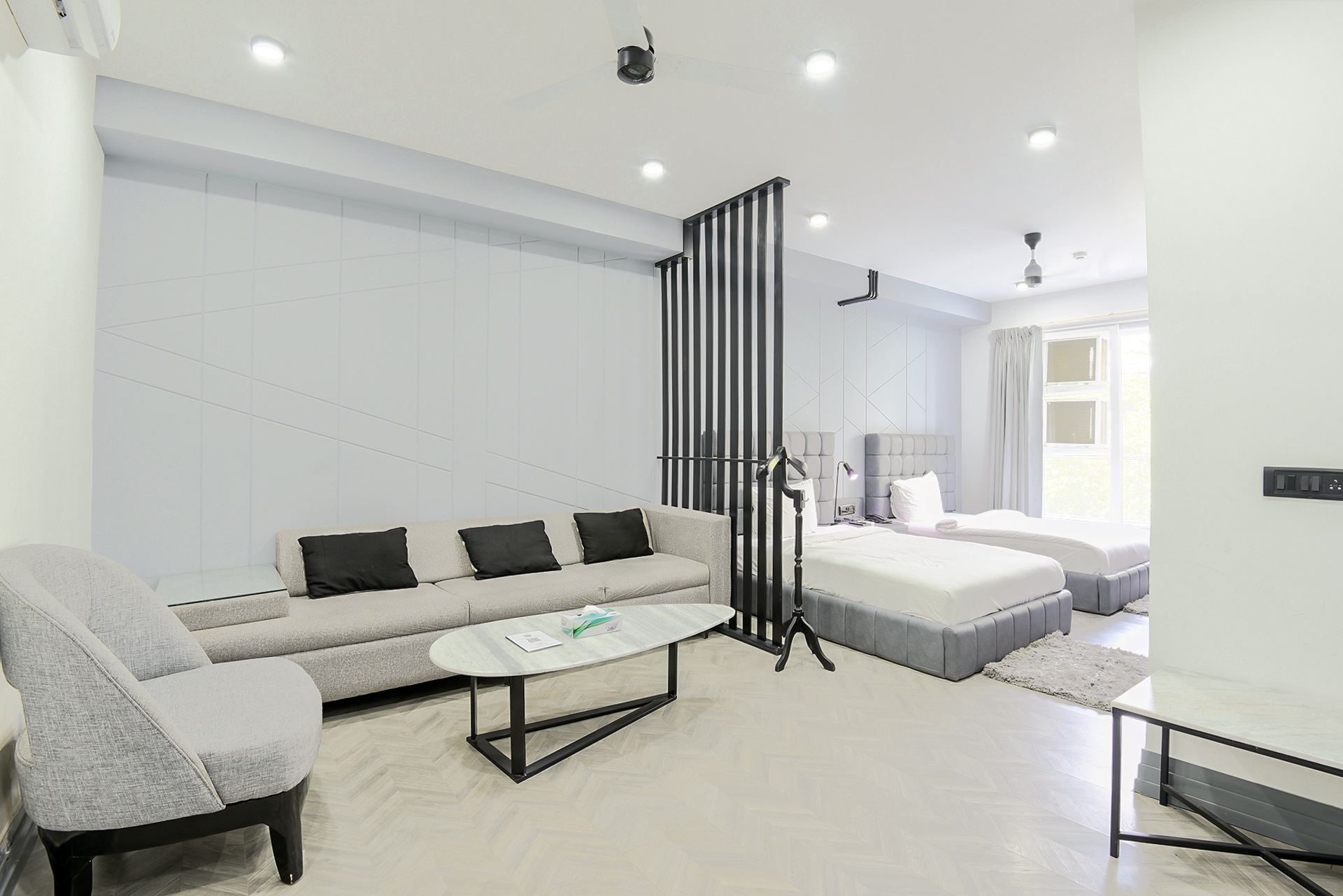 Superior Twin Bed Apartments @BedChambers, Gurgaon 5