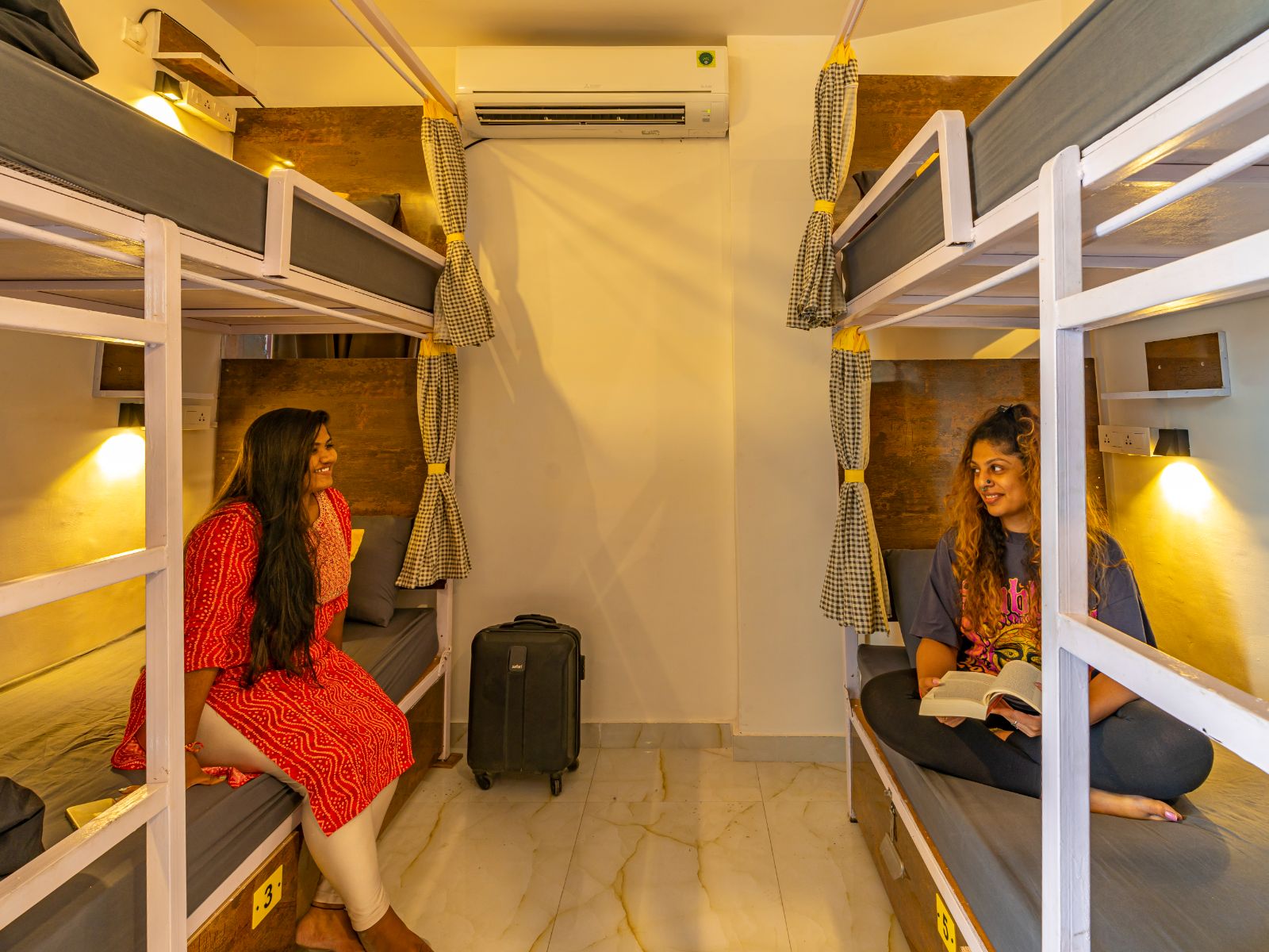 Bed in 6 Bed Female Dormitory