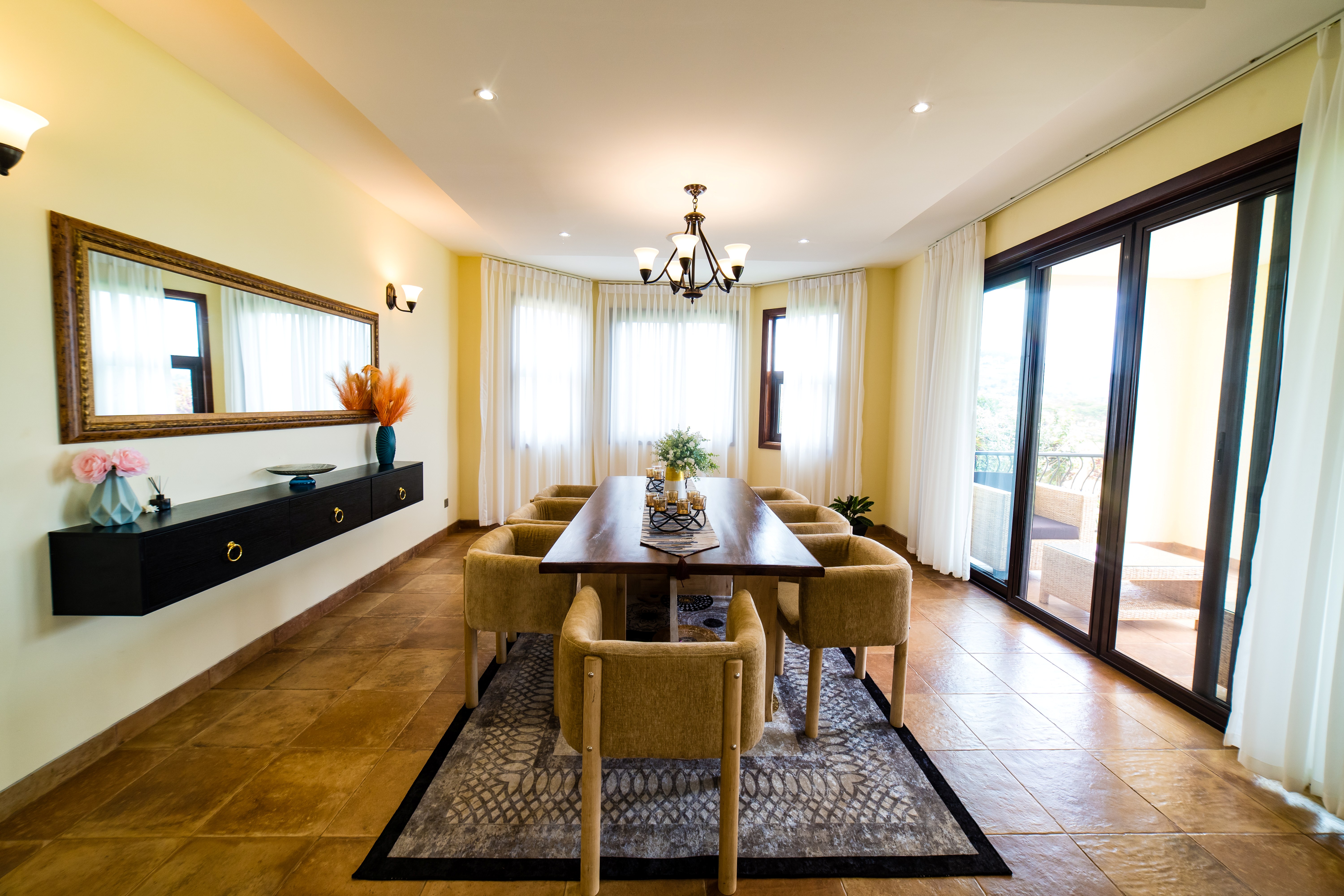 Dining Area in Penthouse